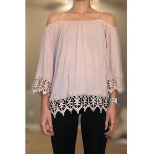 Flowy off the shoulder top from Charlotte Russe